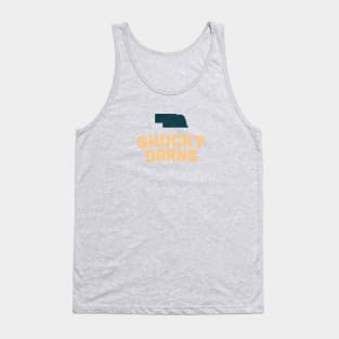 Shucky Darns Nebraska Corn Pun Tank Top